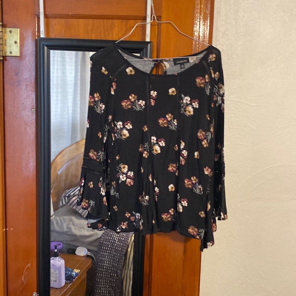 Size medium cloud in the sky women's blouse